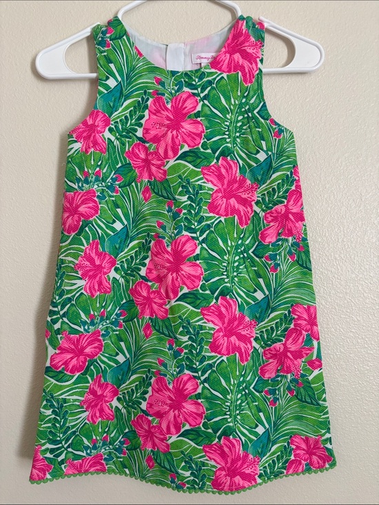 Tommy Bahama Other - Tommy Bahama Girl’s Tropical Pink Flower Dress Size 8